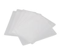 LRXIYODE Dull Polish Bus Card Holders with Card Organization and Degaussing Protection 12pcs Made from Sturdy Plastic Material for Bank and Bus