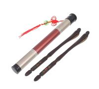 LRXIYODE Ebony Dulcimer Parts Bird-type Hammers with Bucket Premium Dulcimer Supplies for Smooth and Efficient Practice