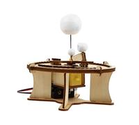 LRXIYODE Educational DIY Solar System Model Kit with Earth Moon and Sun Hands Astronomy with Watercolor Pens and Glue Interactive Celestial Sphere for Science Learning and Space Exploration