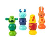 LRXIYODE Educational Screws Matching for Hand Eye Coordination Early Learning Building Blocks for Boys and Preschool Development Plaything