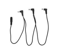 LRXIYODE Effector Power Cord for Electric Guitar Connecting Cable Black for Guitar Pedal Power Supply and Scenario Use
