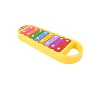 LRXIYODE Eight Tone Hand Knock Xylophone Musical Cartoon Percussion Instrument for Boy Girl Safe Abs Material Educational Piano Glockenspiel for Early Learning and Play Random Color