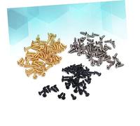 LRXIYODE Electric Guitar Backplate Screws Anti-rust for Guard Plate Fixation 150pcs Metal Mounting Screws 3x12mm Easy to Install Guitar Accessories for Installation and Fixing