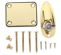 LRXIYODE Electric Guitar String Holder Mounting Screw for Guitar Panel Mount Socket Jack Plate and Neck Plate Reinforcement