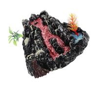 LRXIYODE Electric Volcano Simulation Model with Mist and Sound Realistic Volcanic for Educational Play and Home Decor for Dinosaur Volcano Adventures and Creative Exploration