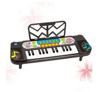 LRXIYODE Electronic Keyboard Piano with Modes and Volume Control Early Educational Music Instrument for Boys and Portable Black Multi-function Music Keyboard for Development