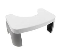 LRXIYODE Ergonomic Anti-Skid Toilet Footstool for Adults Foldable Bathroom Step Stool for Natural Squatting Position Compact Potty Training Stool to Comfort and Bowel Movement Efficiency