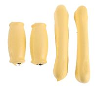 LRXIYODE Ergonomic Crutch Pads Replacement with Soft Tpr Underarm Covers and Anti-slip Hand Grips for Fit Walking Cane Accessories Cushioned Axillary Support Washable and Quick-dry Design