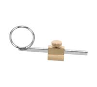 LRXIYODE Ergonomic Metal Trumpet Slide Pull Ring Accessory for Instruments Valve Ring with Secure Support Precision Alignment for Orchestra Practice and Performance