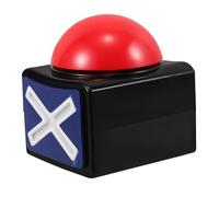 LRXIYODE Fast Response Classroom Buzzers Yes No Button for Trivia Games and Talent Shows Interactive Quiz Buzzers with Red and Blue Lights Engaging Game Show Props for Parties and Team