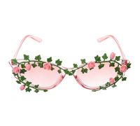 LRXIYODE Flower Sunglasses Long-term Use for Women and Men Plastic Frame Trendy Fun Quirky Unique Style Statement Modern Sunglasses for Parties and Outdoor Wear