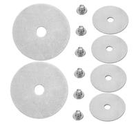 LRXIYODE Flute Fastening Washer Stainless Steel Screws and Replacement Gasket Convenient Safe and Secure Flute Repair Accessories for Flutist