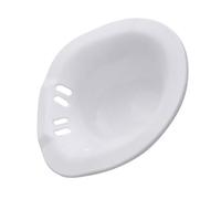 LRXIYODE Foldable Sitz Bath Basin for Women Postpartum and Care Comfortable Curved Design with Wide Bearing Points Space Saving Wall Hang Storage Fits Toilets for Soaking and Hygiene