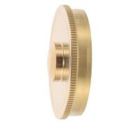 LRXIYODE French Horn Bottom Valve Cap Metal Cover for Enhanced Sound Stability Easy Installation French Horn Repair Part for Musicians Schools and Maintenance Restoration