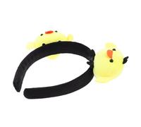 LRXIYODE Funny Plush Chicken Headband for Girls Unique Cosplay Prop Cute Animal Hair Accessory for Party and Festival Occasions