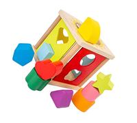 LRXIYODE Geometric Building for Early Learning Educational for Boys and Develops Hand Eye Coordination Cognitive Skills and Creativity Preschool Activity