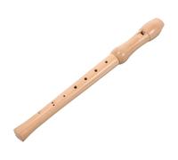 LRXIYODE German-style Clarinet Flute for High Pitch Wood Musical Instrument Two-section Detachable Recorder for Beginners and Interactive Learning