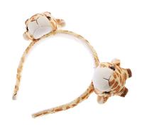 LRXIYODE Giraffe Headband Costume Accessory Cute Animal Hair Hoop for Jungle Themed Parties Role Play Stage Performances and Photography Props and Comfortable Design
