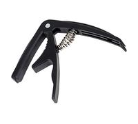 LRXIYODE Guitar Capo for Acoustic and Electric Guitar Adjustable Spring Tension Metal Abs Clamp Black Beautiful Decor for Playing Traditional Songs and Folk Music