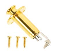 LRXIYODE Guitar End Pin Jack Metal Plug Durable Electric Guitar Output Socket Chic Design for Enhanced Performance