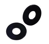 LRXIYODE Guitar Toggle Plate Washer for Electric Guitar Stick-on Plastic Replacement Part Black for Repair and Maintenance