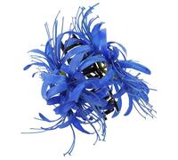 LRXIYODE Hair Blue Look Unique Material Style Cloth Delicate Plastic Large Claw Clip Hair Jaw Clamps Firmly Practical for Cook Women Girls
