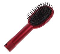 LRXIYODE Hair Comb Storage Box Multifunctional Safe Hidden Stash Comb with Incognito Compartment for Jewelry Essentials and Personal Items Sleek Red Design for Travel and Daily Use