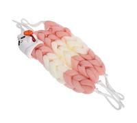 LRXIYODE Halloween Ghost Bath Scrubber Loofah, Exfoliating Back Scrub Cloth Made of Soft Nylon and Plastic, Stretchable Sponge for Daily Shower and Skin Dead Cell Removal, Festive Ghost