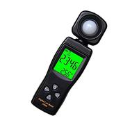 LRXIYODE Handheld Illuminance Meter with Diverse Units Selection and Measuring Luminosity Function, Portable Photometer Made of Plastic, Suitable for Library and Operating Room Use, 3pcs