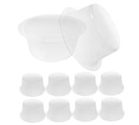 LRXIYODE Hat Shaper Insert 10pcs for Jazz Hats, PVC Plastic Sturdy Design for Exhibition and Home Storage, Easy to Use on Wall or Table