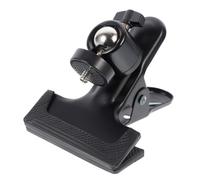 LRXIYODE Heavy Duty Camera Mount Backdrop Clamp Holder for Photographers, Metal Flashlight Stand Clip with Tripod Mount for Studio and Outdoor Background Setup