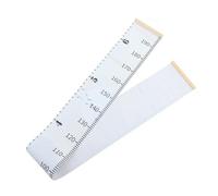 LRXIYODE Height Growth Chart Wall Hanging Ruler for Children Toddler Growth Measurement Canvas Decor 20x200cm Natural Wood Color for Nursery Bedroom