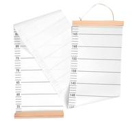 LRXIYODE Height Measurement Ruler Removable Wall Hanging Growth Chart for Bedroom Nursery Portable Growth Chart Easy to Install and Store