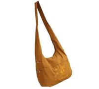 LRXIYODE Hippy Bag Cloth Sling Bag with Ample Storage Space and Convenient Use for Scriptures and Sundries Large Capacity Cross-body Pouch for Temple Visits and Daily Carry