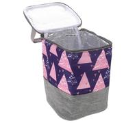 LRXIYODE Insulated Bottle Carrying Bag with Handle Portable Milk Bottle Storage Bag Thermal Oxford Cooler for Parents Travel and Outdoor Use