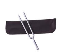 LRXIYODE International Standard Tone Tuner Forks Silver Practical Music Instrument Tuning Forks with Storage Bag for Accurate String Instrument Tuning and Travel Use