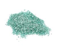 LRXIYODE Irregular Nail Charms Crushed Glass Chips Diamond Drawing Charms for Nail Art DIY Vibrant Blue-green Stones Portable Pack