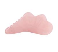 LRXIYODE Jade Scraping Board Natural Pink Gua Sha Tool for Facial Massage Beauty Scraping Plate for Skincare Routine Massage for Women and Men