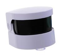 LRXIYODE Jewelry Cleaning Machine White Jewelry Cleaner for Coins Silver and Dentures Teeth Cleaning Plaque Removal