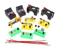 LRXIYODE Junior High Physics Electrics Experiment Kit Student Electrical Circuit Learning Supplies for Practical Science Education and Basic Electricity Understanding Random Color