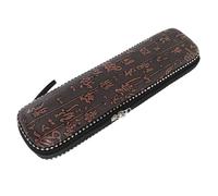 LRXIYODE Key Flute Case Lightweight Bamboo Flute Storage Bag with Strap for Travel Daily Use Compatible with Sectional Wind Instruments Musician Organizer