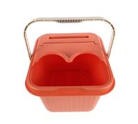 LRXIYODE Knee Foot Bath Soaking Tub Lid Deep Square Plastic Massage Footbath for Home Spa Relaxation for Soaking Feet and Massaging