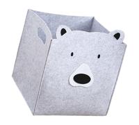 LRXIYODE Large-Capacity Felt Laundry Storage Box Lightweight Multi-use Clothes Storage Case Decorative Bins for Bedroom Organization