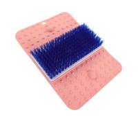 LRXIYODE Lazy Foot Massage Shower Scrubber Mat with Non-slip Suction Cups Portable Bath Foot Scrubber Pad for Dead Skin Removal for Bathroom Floor