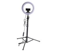 LRXIYODE LED Ring Light Set with Tripod Stand Dimmable Fill Light for Photography Video Makeup and Live Streaming Portable and Lightweight Design