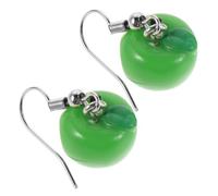 LRXIYODE Lightweight Earrings for Women Cute Resin Fruit Dangle Jewelry Comfortable Drop Studs for Xmas and Holiday Parties Unique Nature-inspired Design Teacher