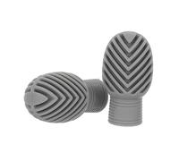 LRXIYODE Lightweight Protective Caps for Silent Practice Suitable for Most Drumsticks Silicone Drumstick Covers 2pcs for Mute Drumming and Drum Accessories