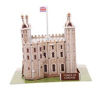 LRXIYODE London Tower Puzzle for Adults and Famous Architecture Building Model DIY Kit Educational Puzzle to Enhance Spatial Imagination and Hand Eye Coordination Safe Smooth Edges Home