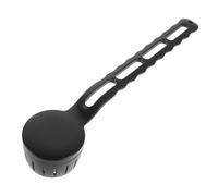 LRXIYODE Long Handle Back Scrubber Bath Brush with Soft Bristles for Gentle Exfoliating and Back Cleaning - Black Shower Body Scrubber Suitable for Daily Bathing and Sensitive Skin