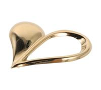 LRXIYODE Love Heart Pin Valentines Brooches Creative Stainless Steel Lightweight Women's Brooch for Mother's Day and Birthday Elegant Hollow Heart Design Accessory